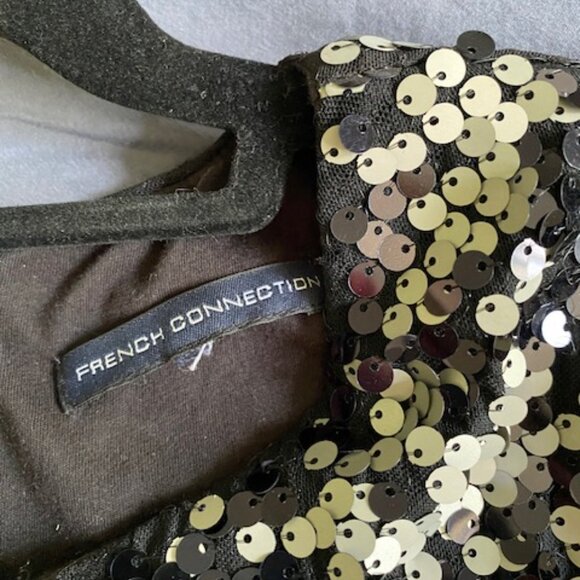 French Connection sequined mini dress - Picture 2 of 2